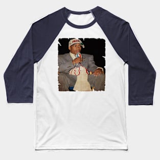 Young Allen Iverson Vintage Baseball T-Shirt